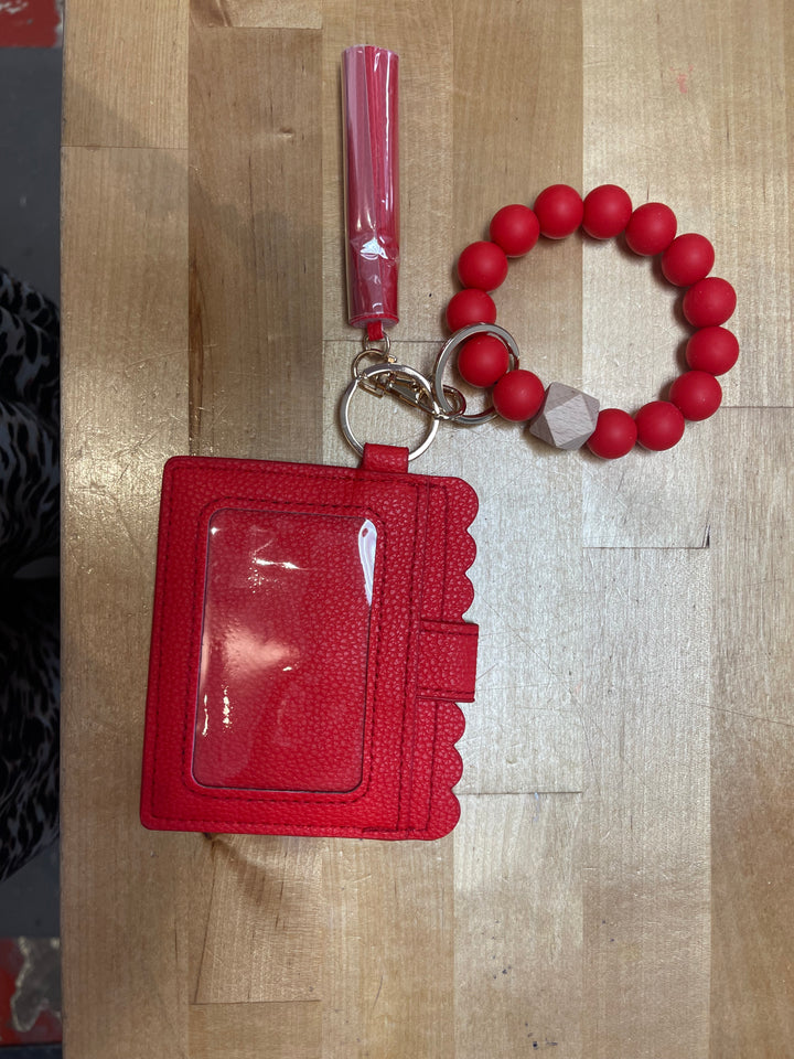 ID Keychain Wristlet