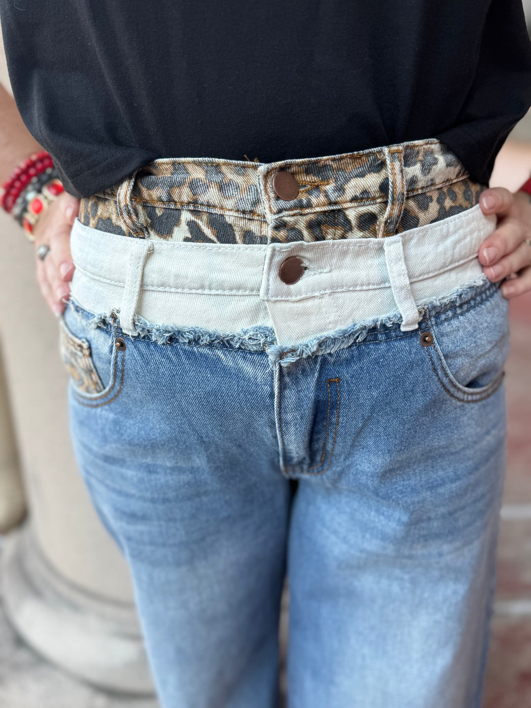Double Waisted Jeans