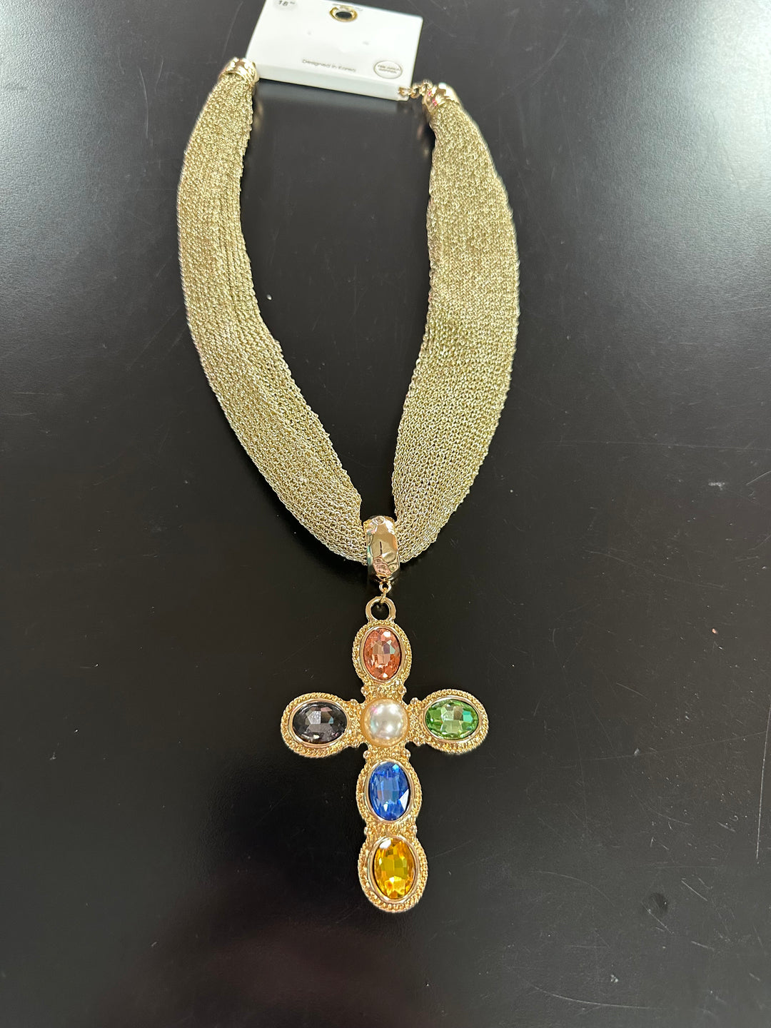 Renaissance Cross Necklace