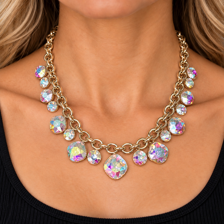 Rhinestone Bling Necklace
