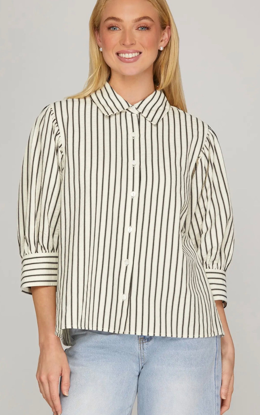 Charlotte’s Striped Blouse