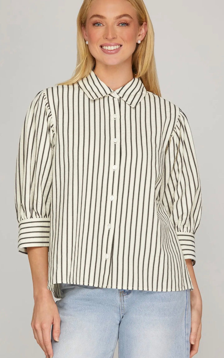 Charlotte’s Striped Blouse