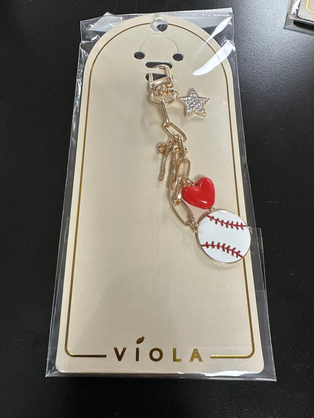 Golden Dangling Purse Charms