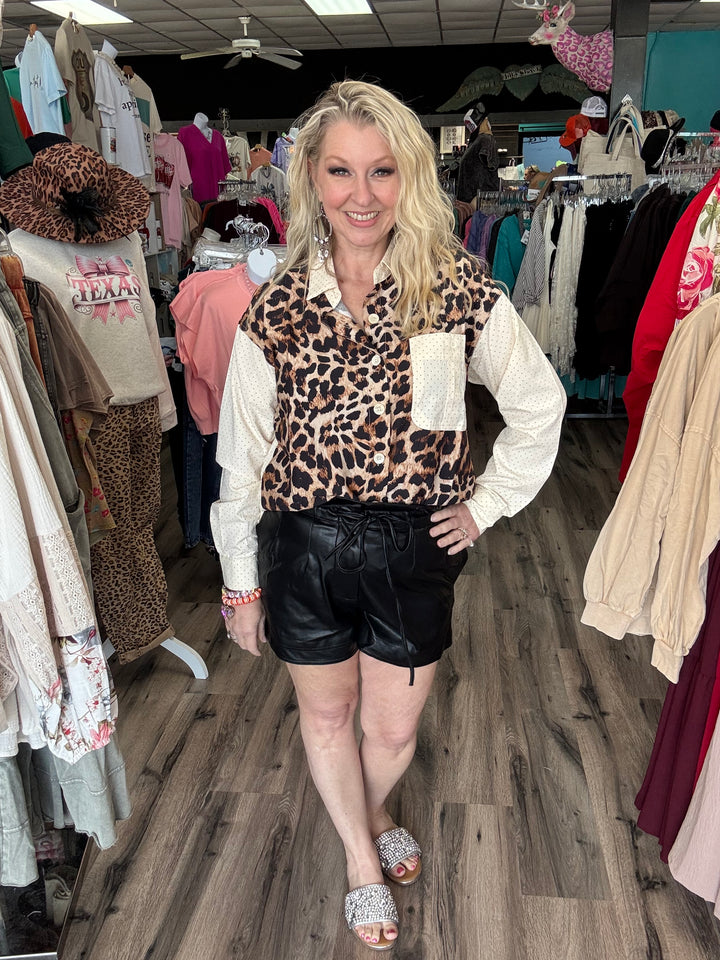 Bettye’s Leopard Blouse