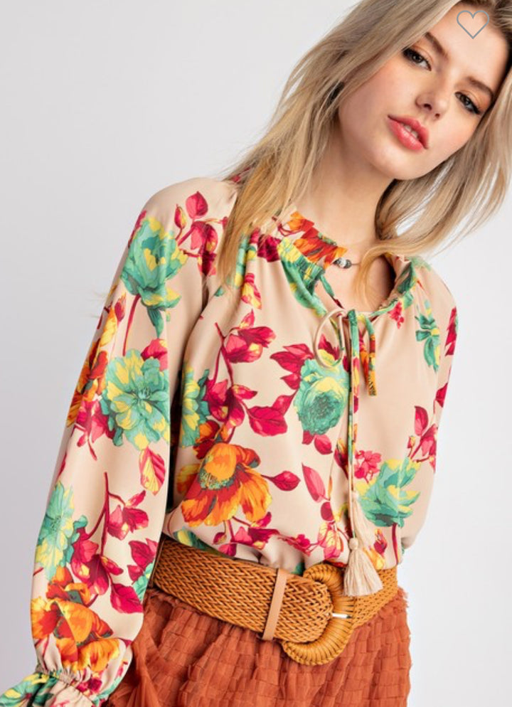 Leaves are Falling Blouse