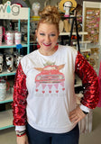 Loaded with Love sequin top