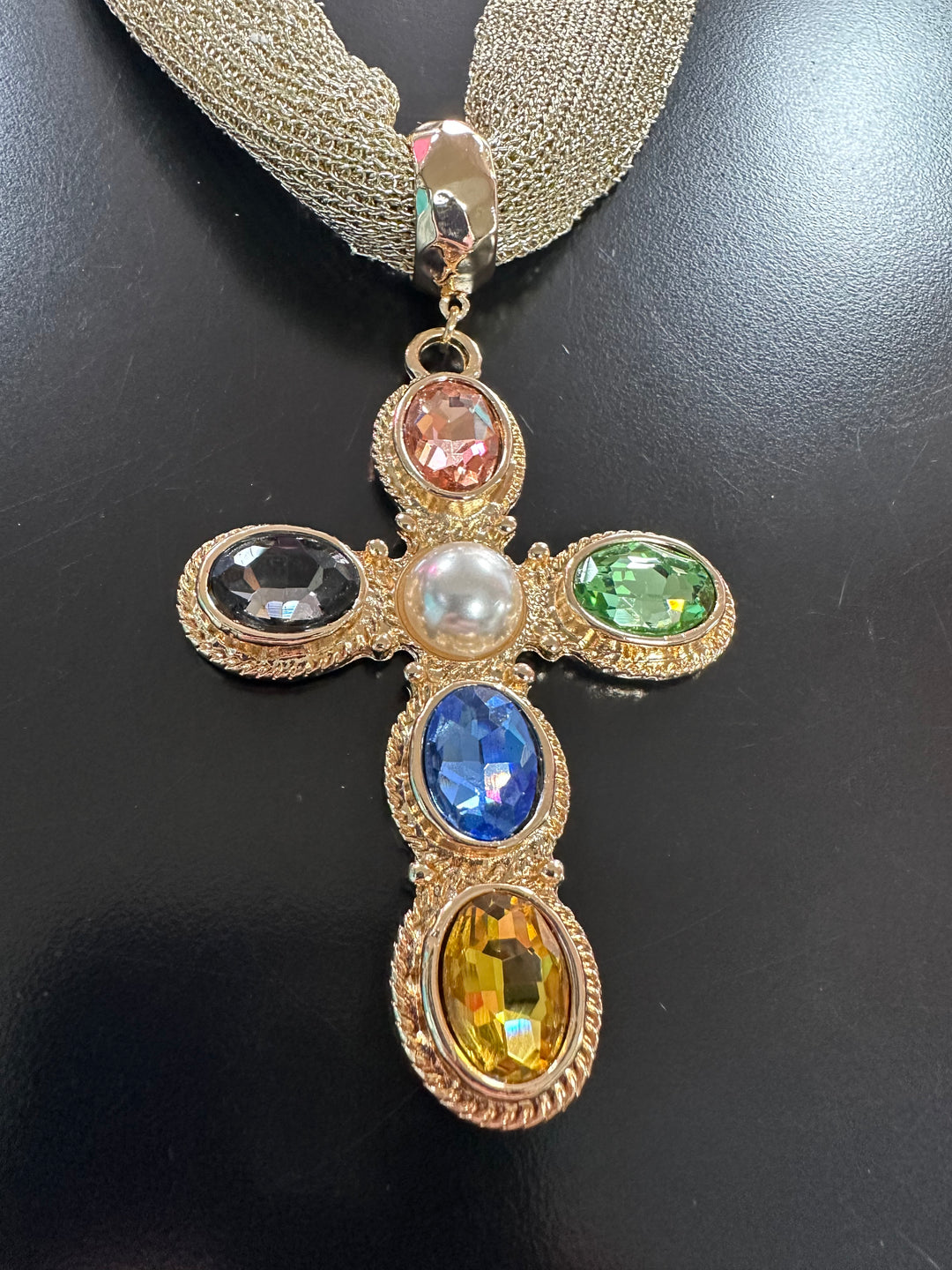 Renaissance Cross Necklace