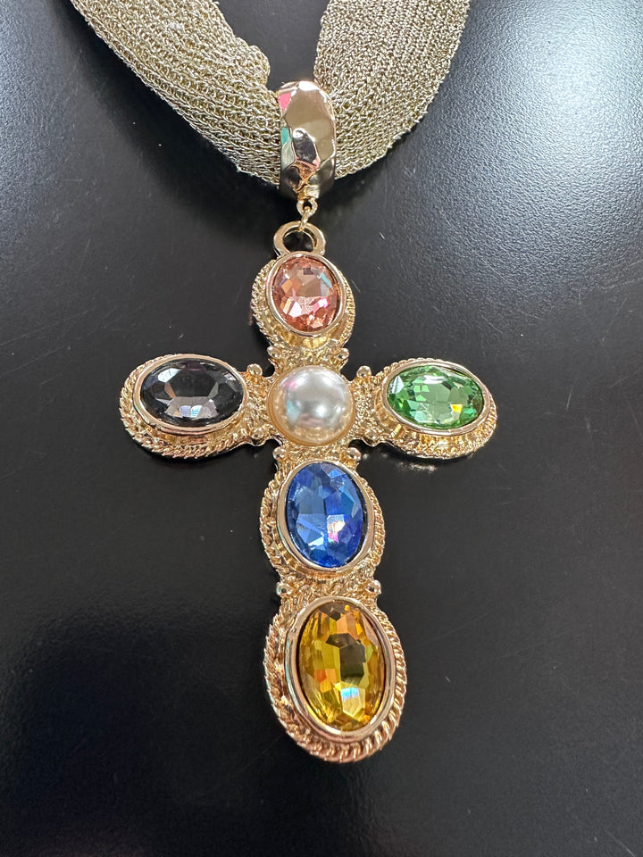Renaissance Cross Necklace