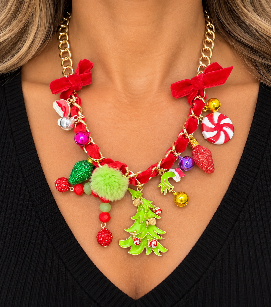 Mean One Charm Necklace