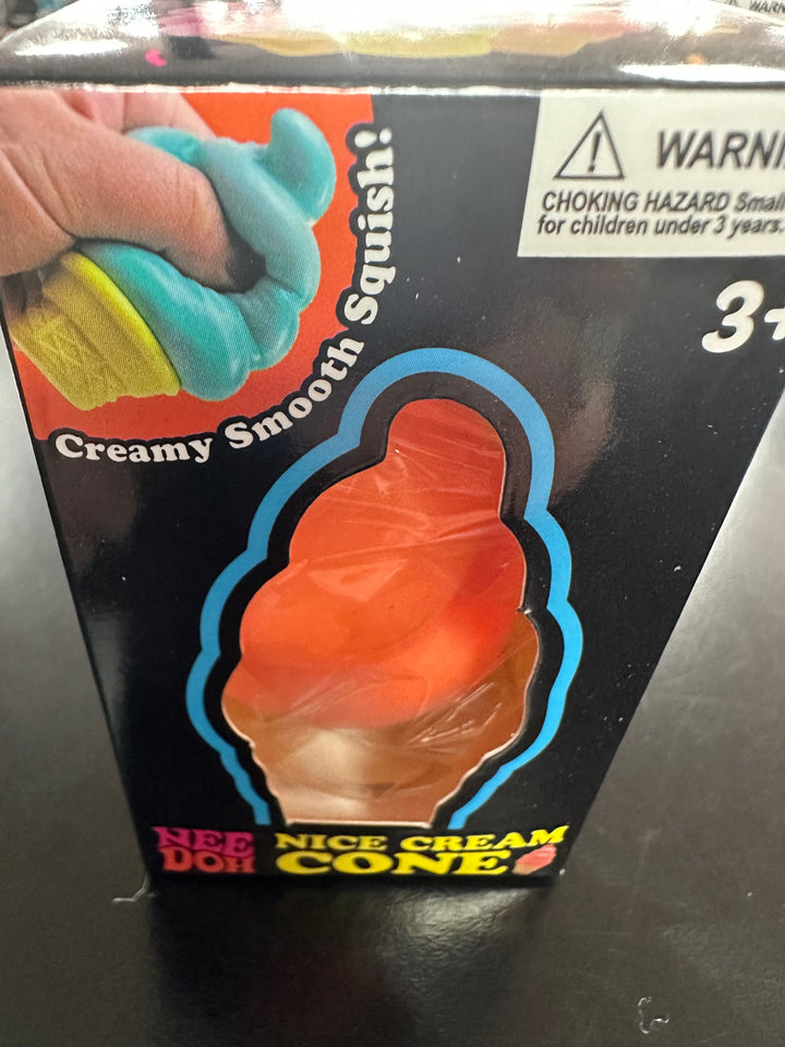 NeeDoh Ice Cream Cone Squishy