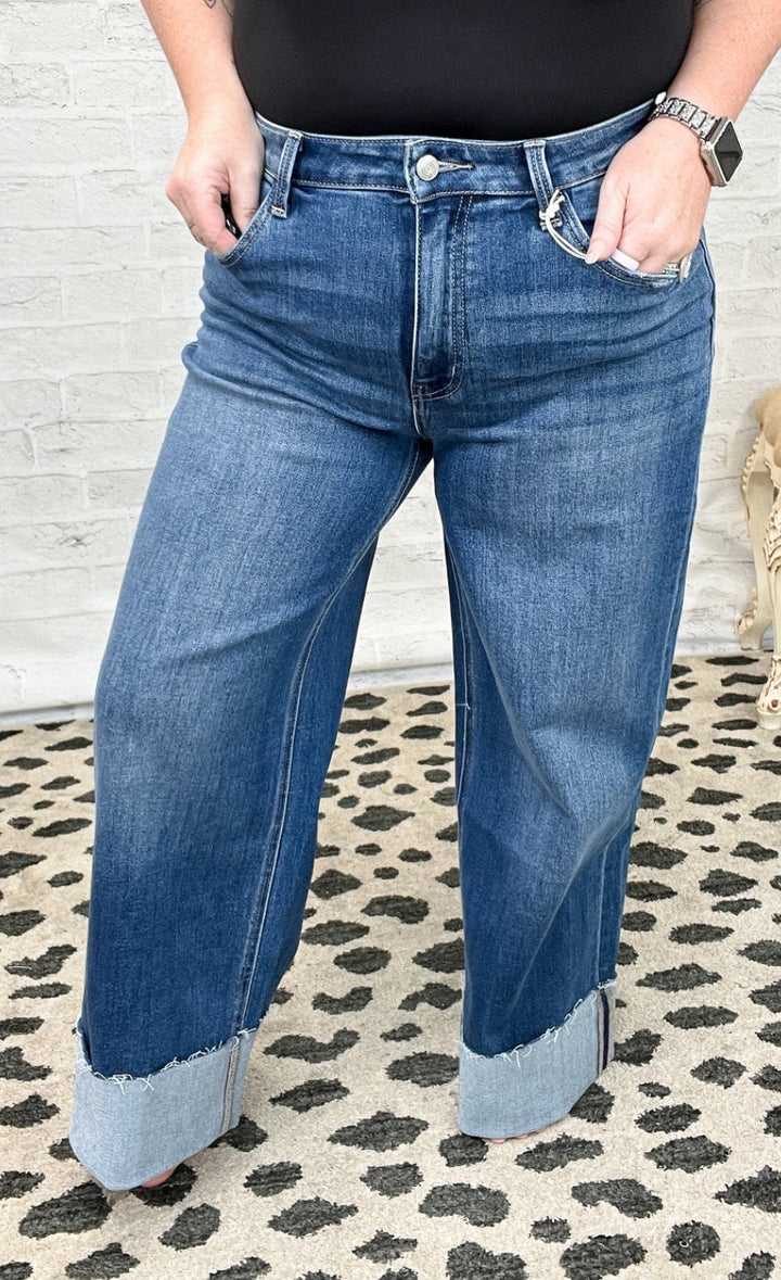 Upstate Lovervet Cuff Jeans
