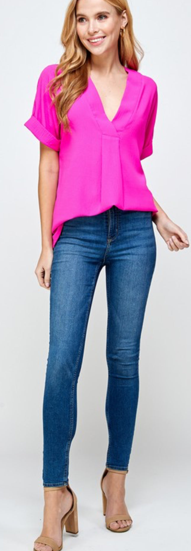 Another V-Neck Blouse