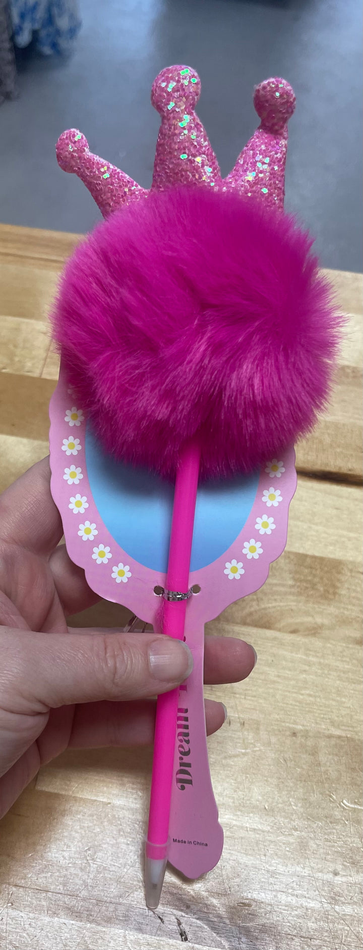 PomPom Crown Pen