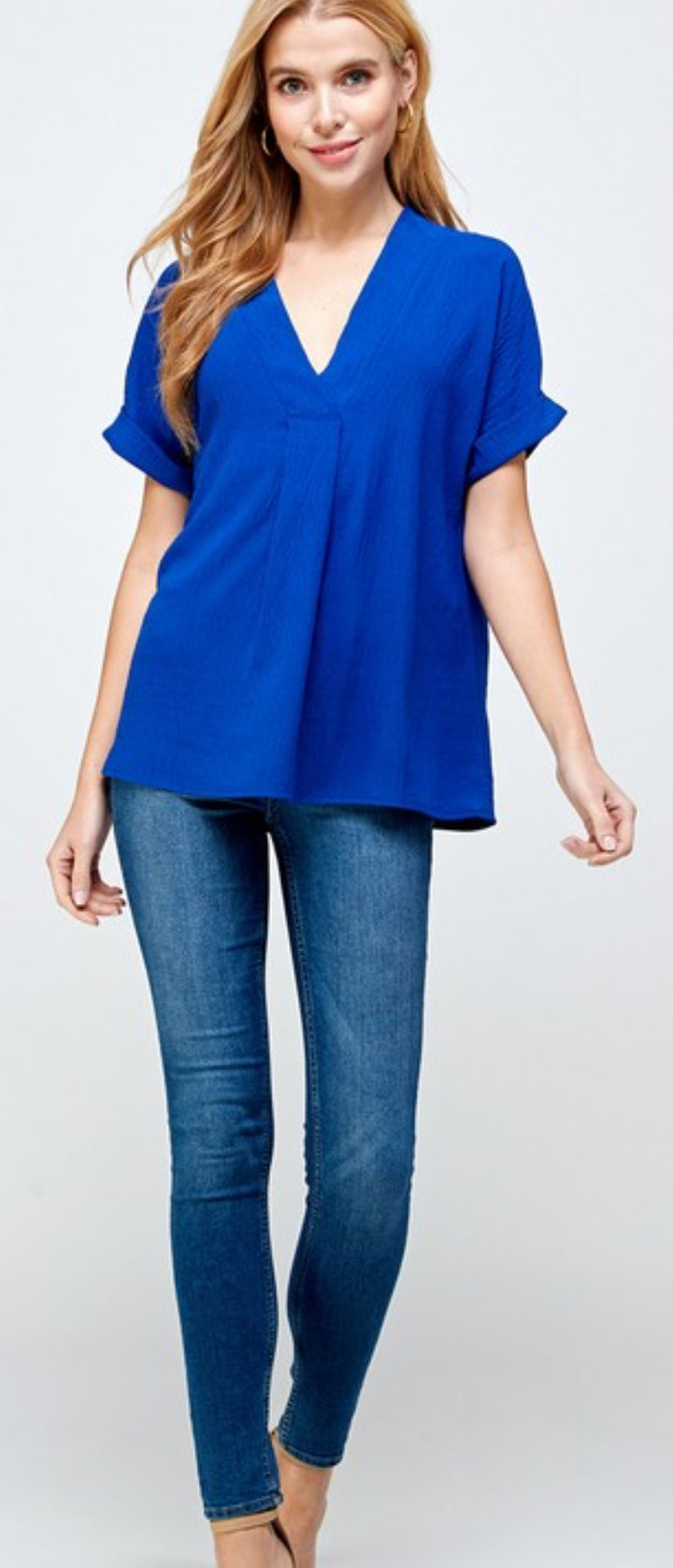 Another V-Neck Blouse