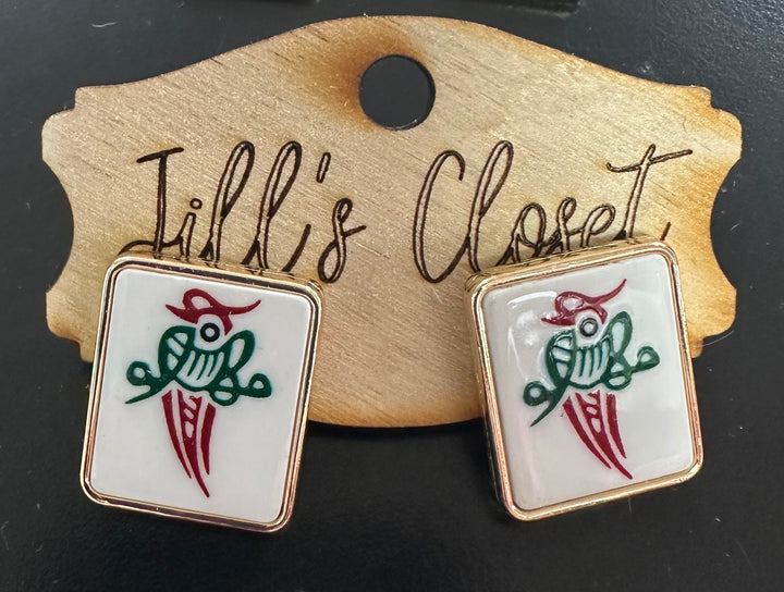 Mahjong Necklace or Earrings
