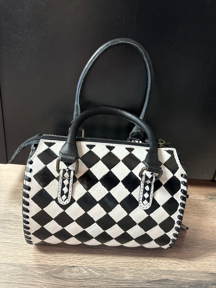 Checked Out Leather Bags