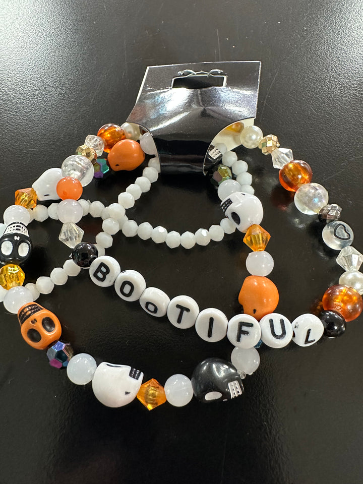 Triple Stack Halloween Bracelet