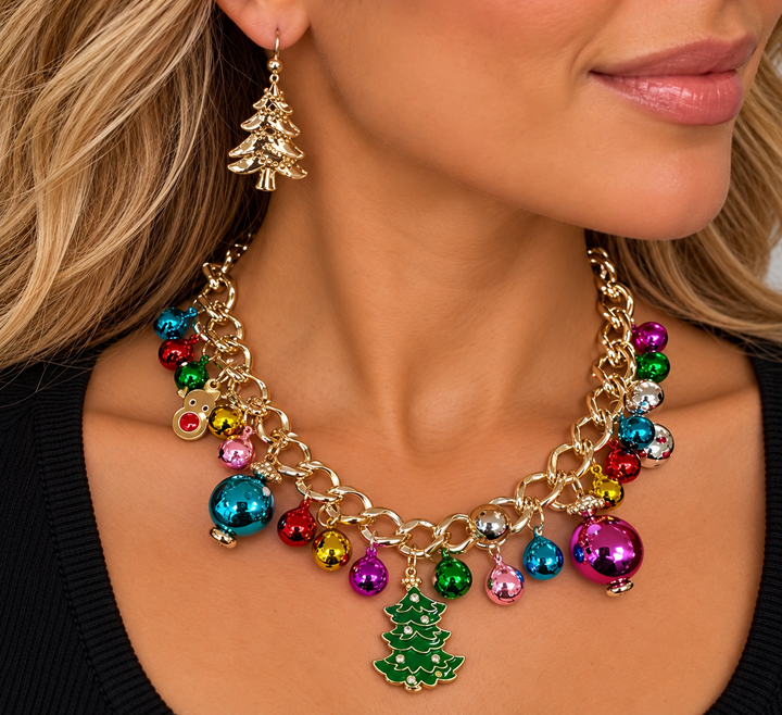 Christmas Charm Necklace