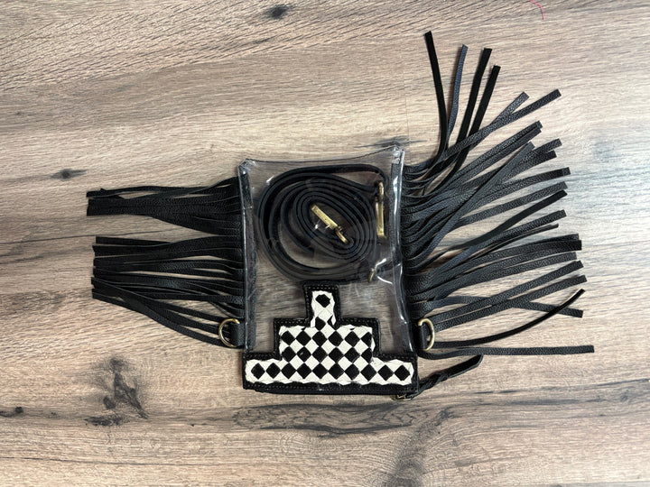 Checked Out Leather Bags