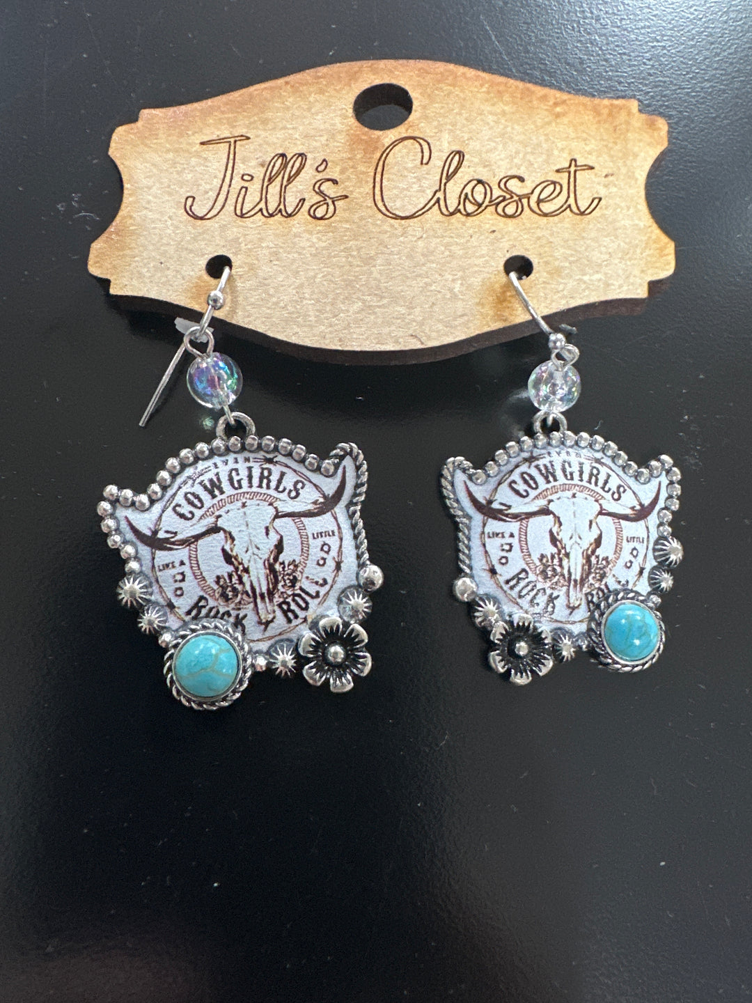 Rock n’ Roll Cowgirl Necklace or Earrings