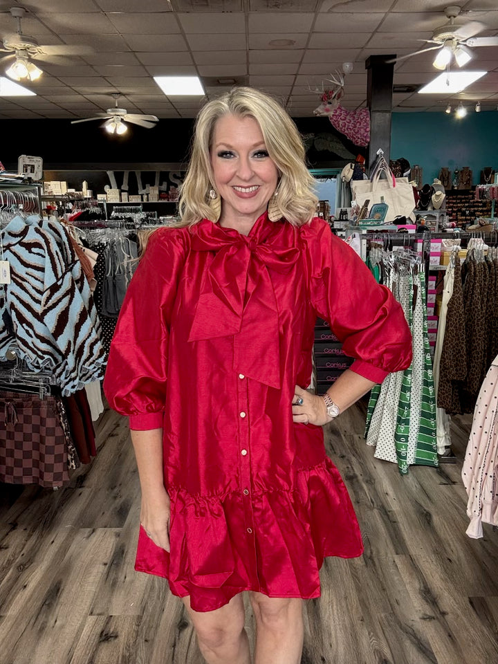 Cranberry Lovin Dress