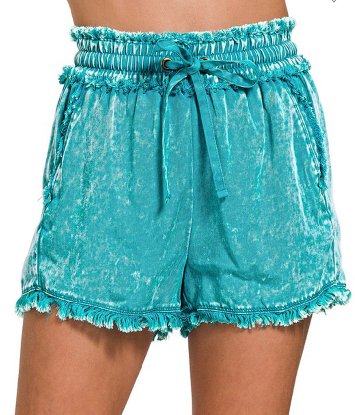 June’s Mineral Wash Shorts