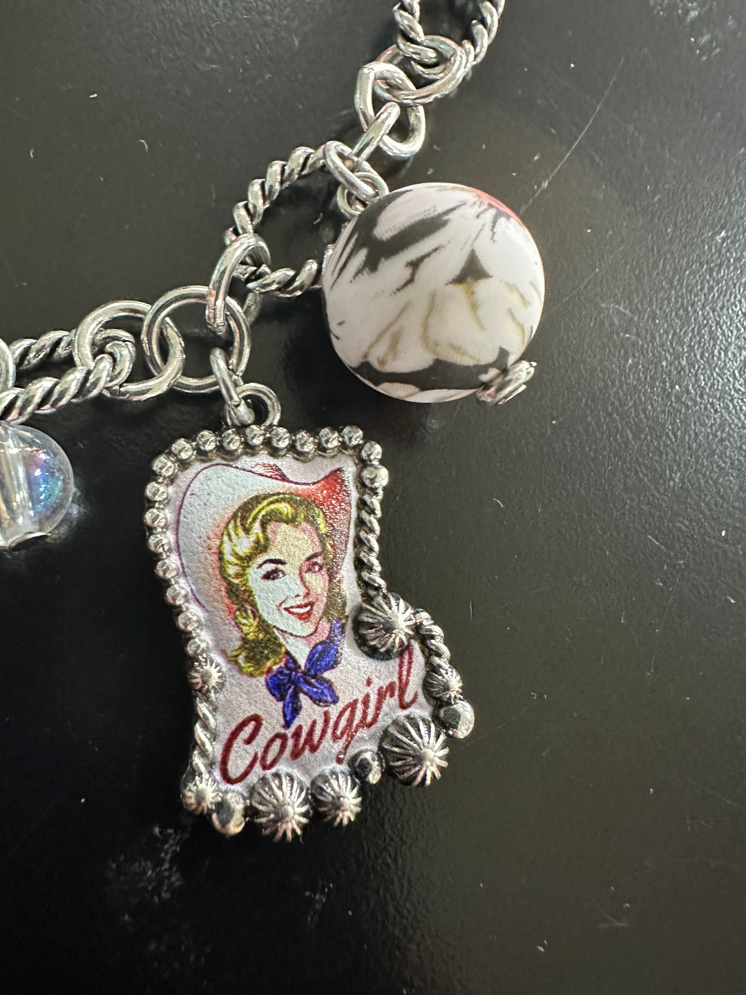 Rock n’ Roll Cowgirl Necklace or Earrings