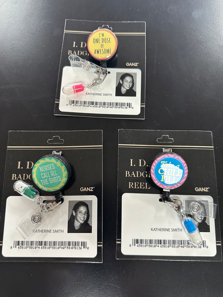 Nurse Badge Reels