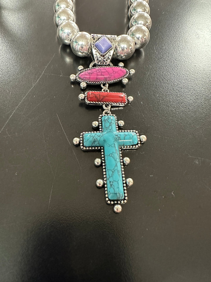 Ruth’s Cross Necklace or Earrings
