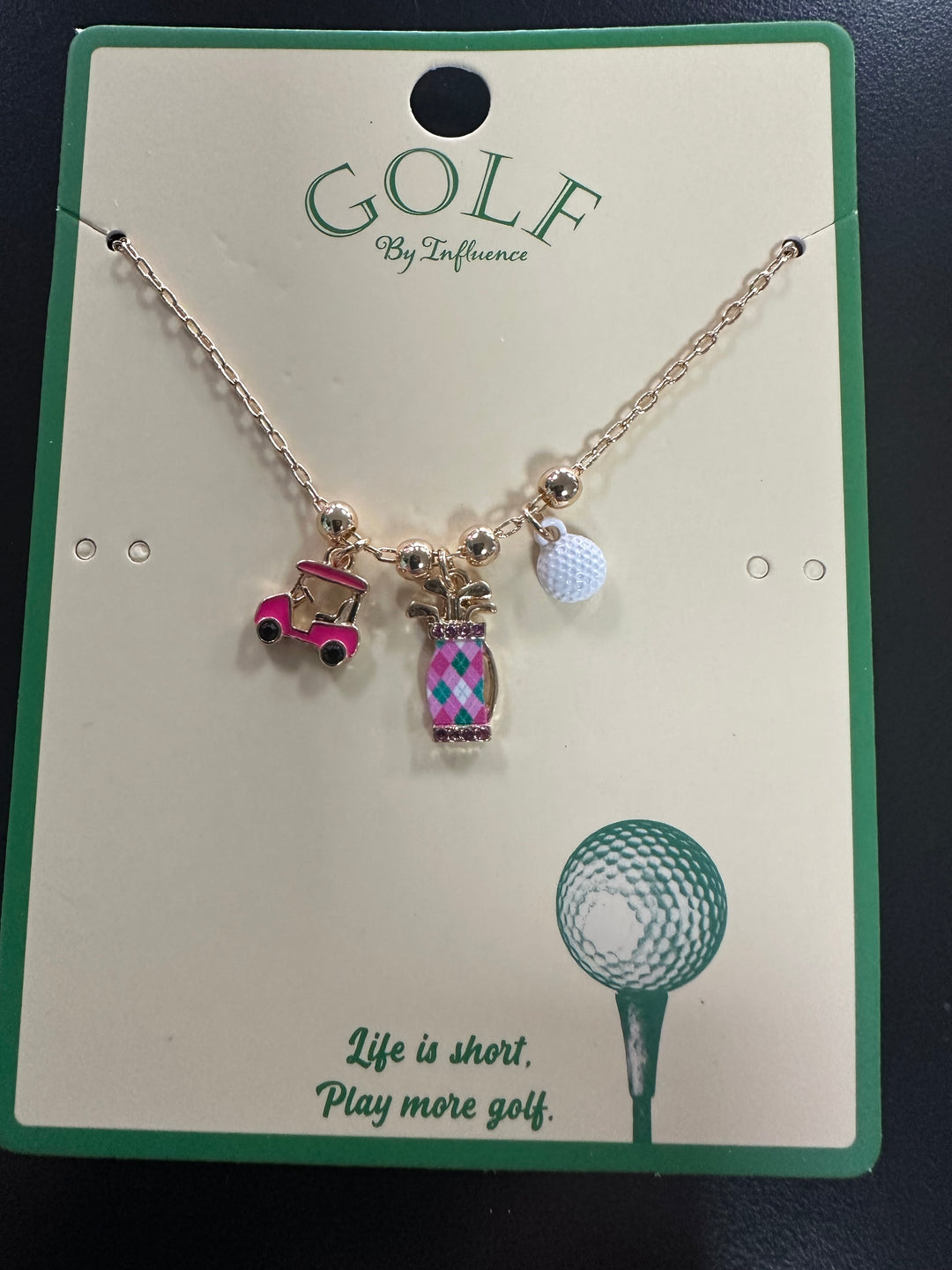Golf Earrings, Necklaces or Bracelets