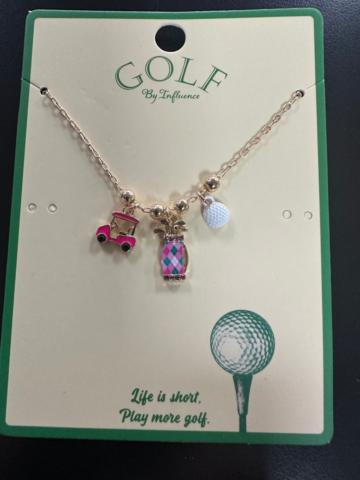 Golf Earrings, Necklaces or Bracelets