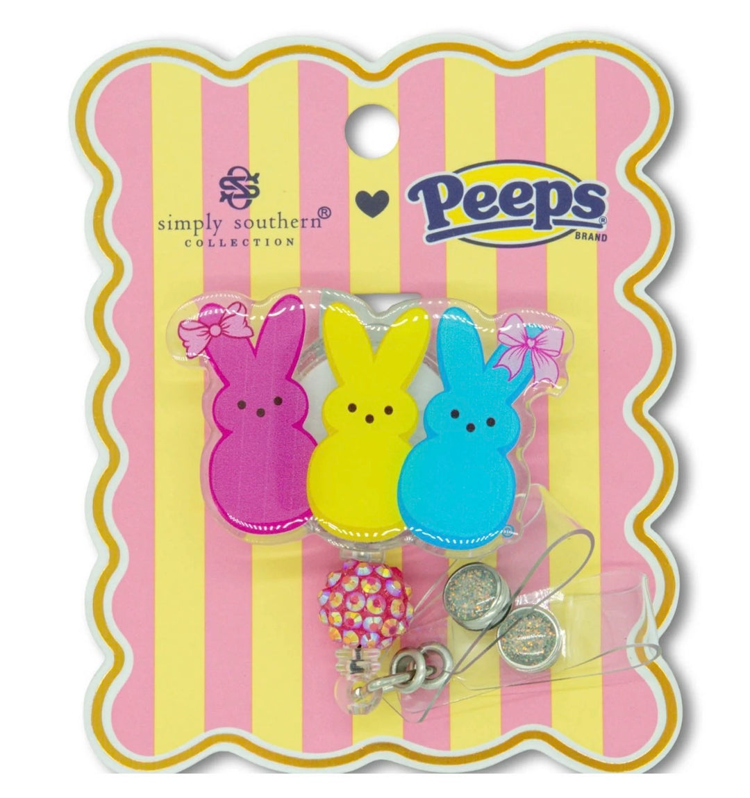Easter Peeps Badge Reels