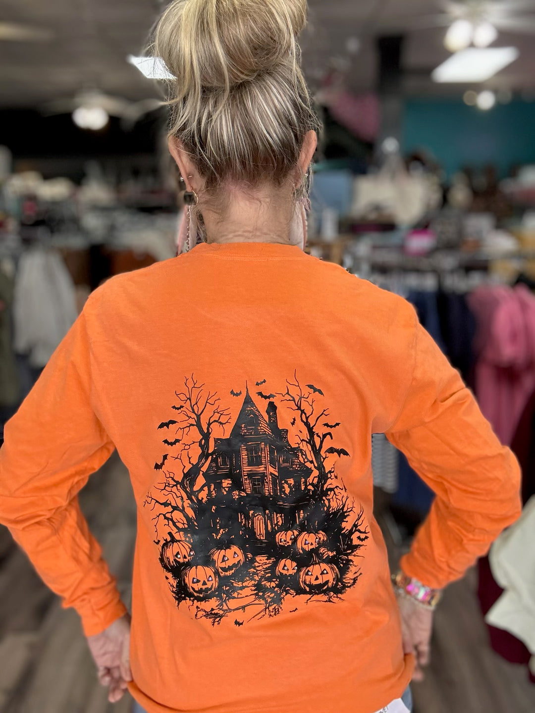 Spooky Town LS T-Shirt