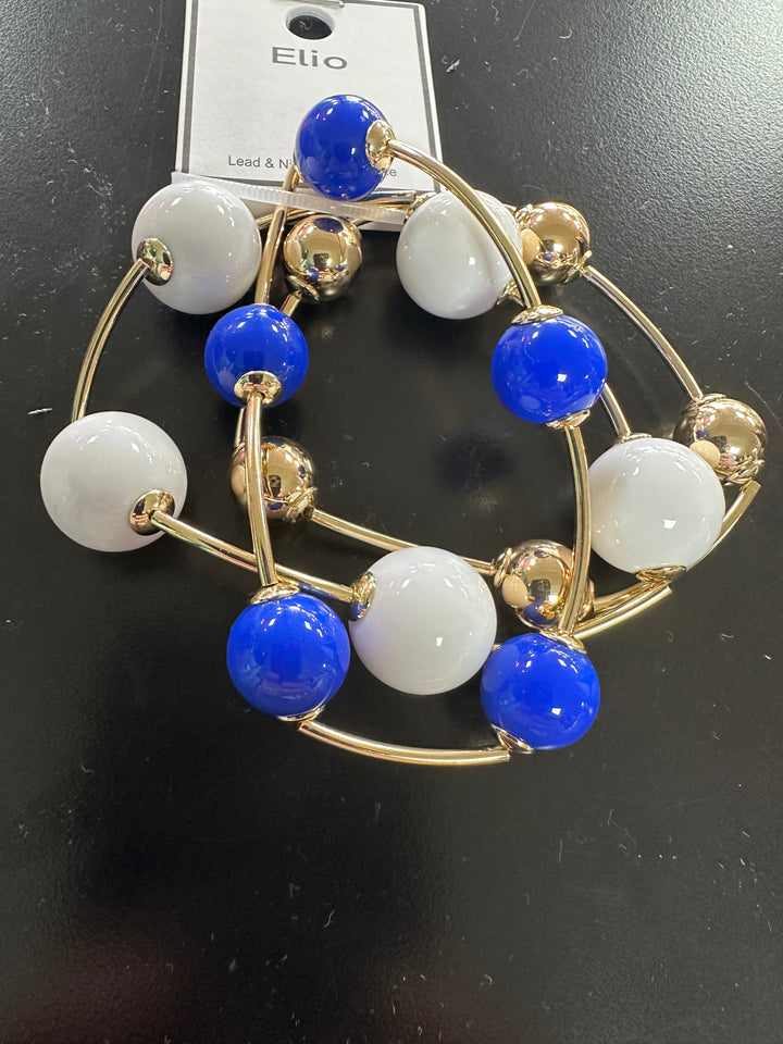 Gold Bar 3 Stack Bracelets￼