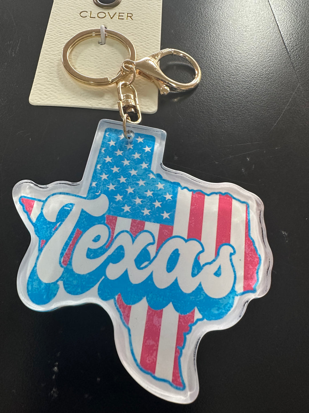 Texas Acrylic Key Chain