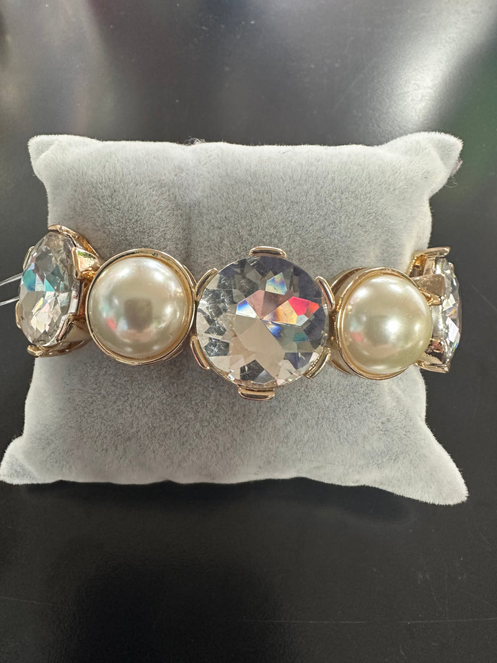 Lg. faceted Rd. stone Bracelets