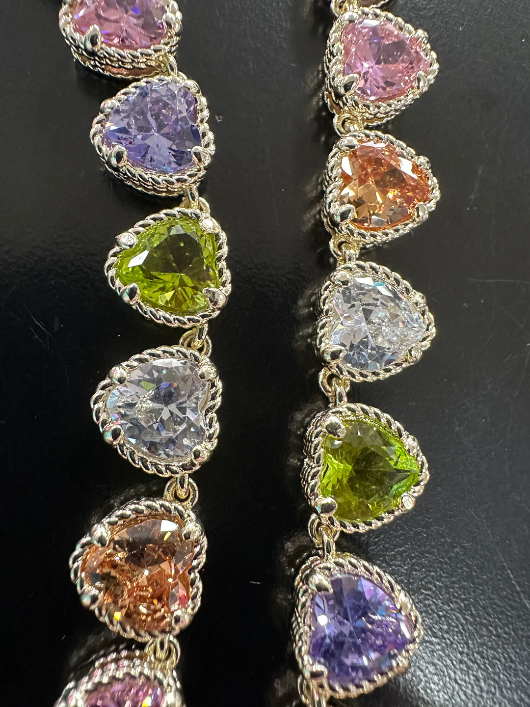 Multicolored CZ Stone Necklace