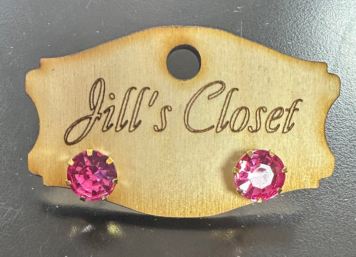 Crystal Stud Earrings
