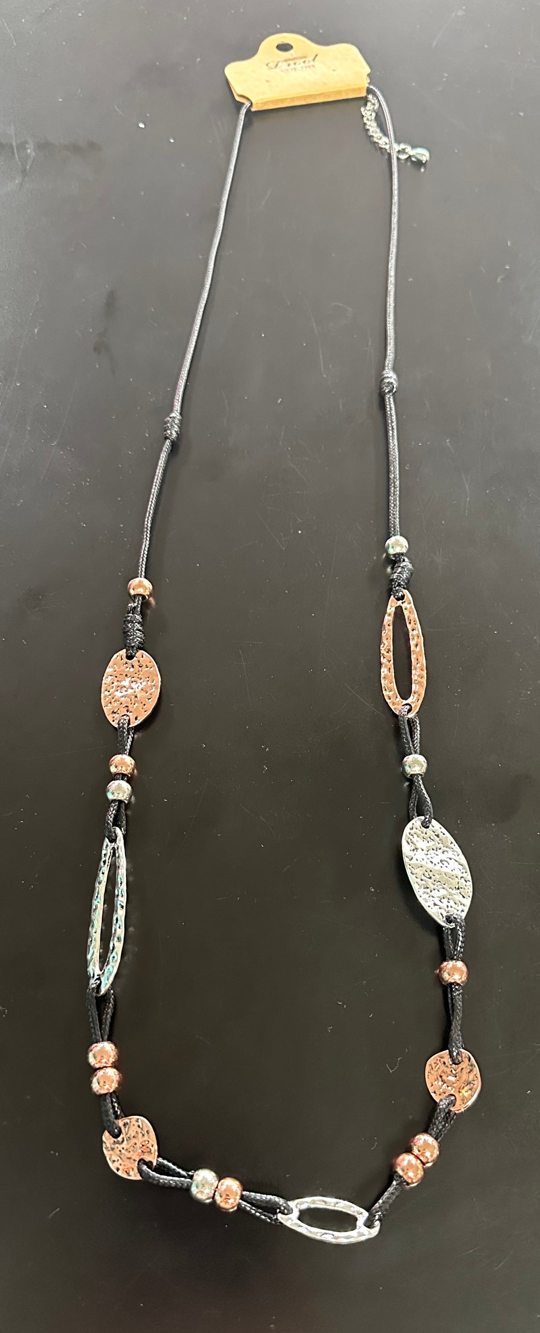 Silver & Copper Necklace