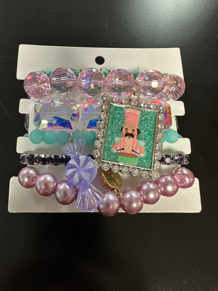 Christmas Stack Bracelet Set