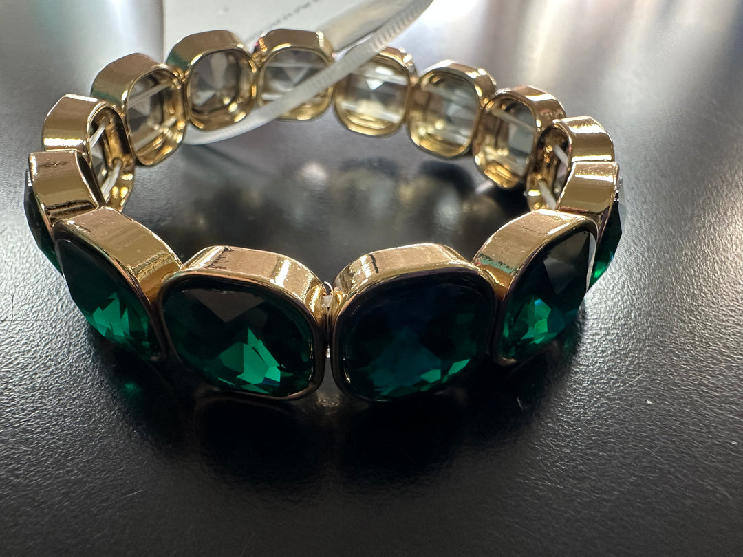 Jewel toned Bangle Bracelets