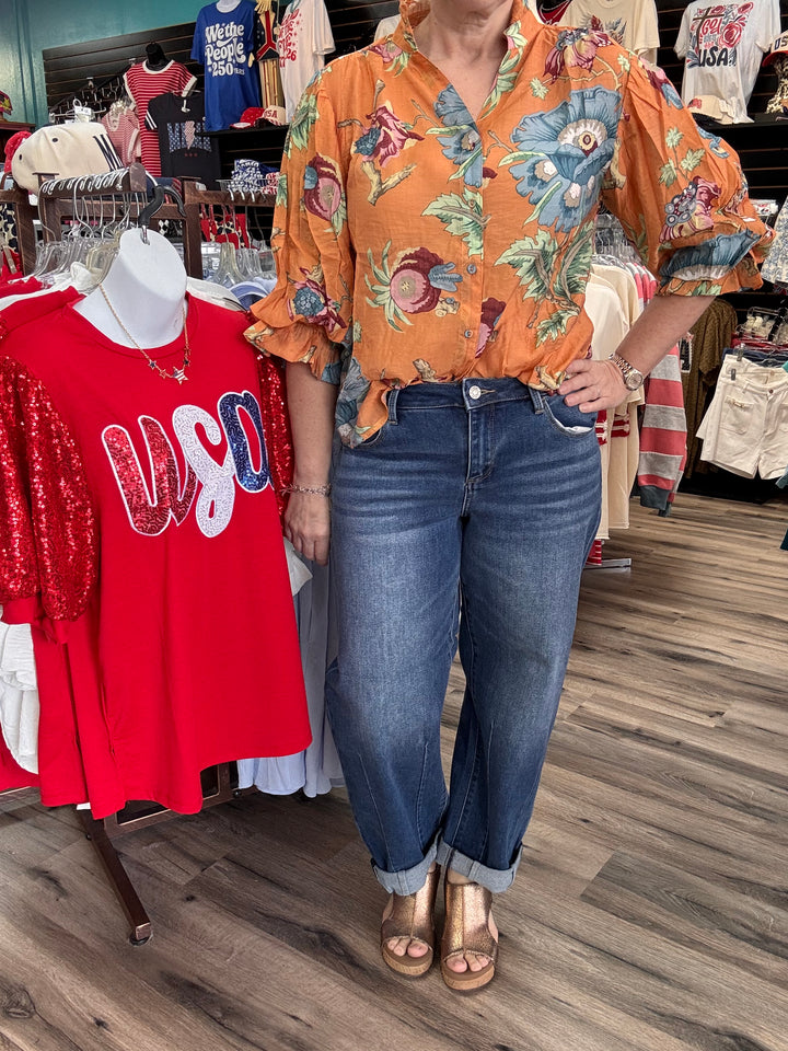 Audrey’s Barrel Jeans