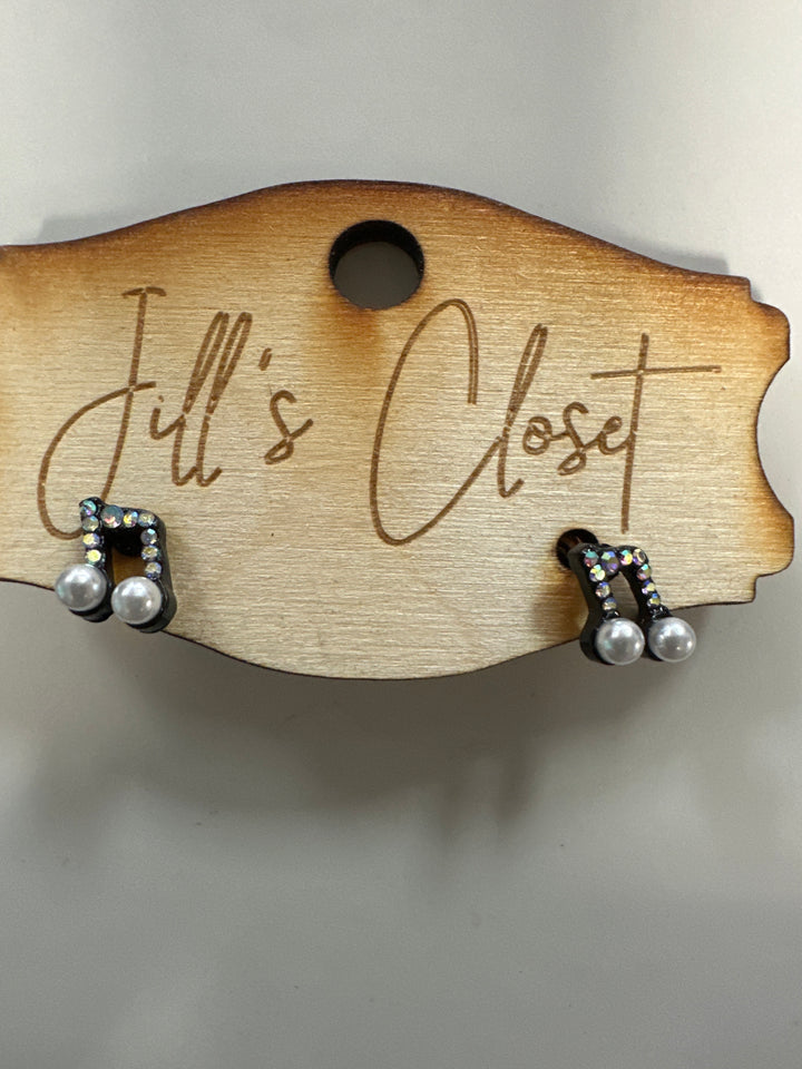 Musical Note Earrings