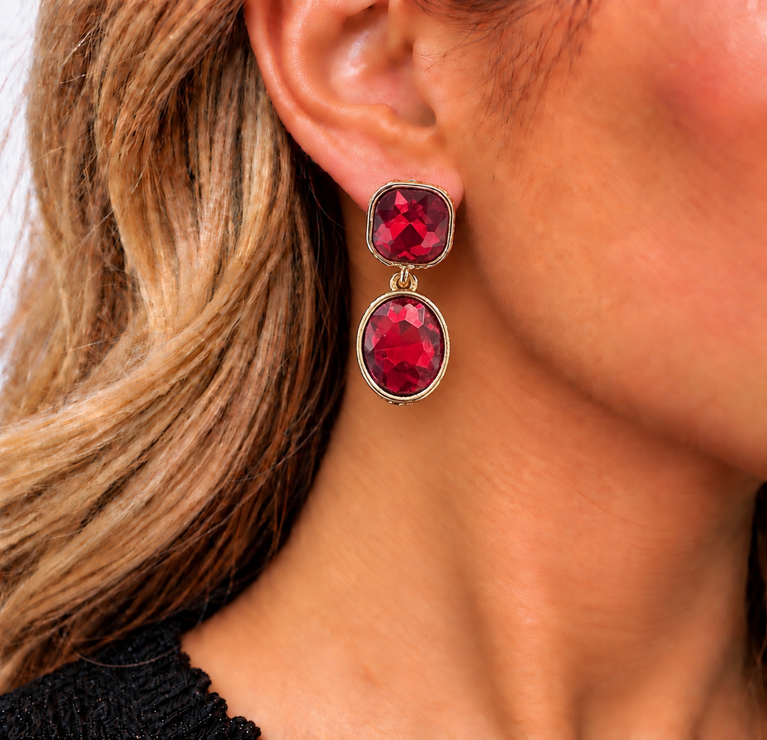 Tiffany’s Jeweled Stud Earrings