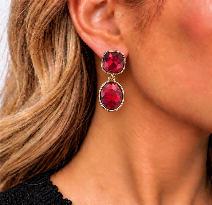 Tiffany’s Jeweled Stud Earrings