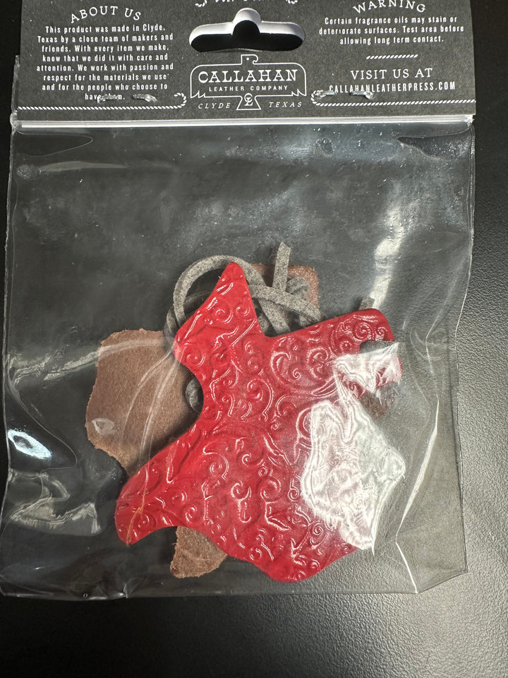 Callahan Leather Scented Car Charms
