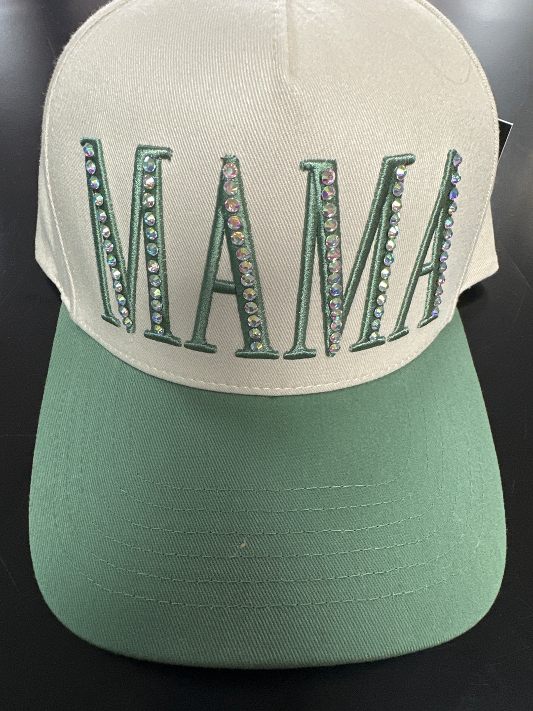 Mama or USA Blinged Trucker Hat