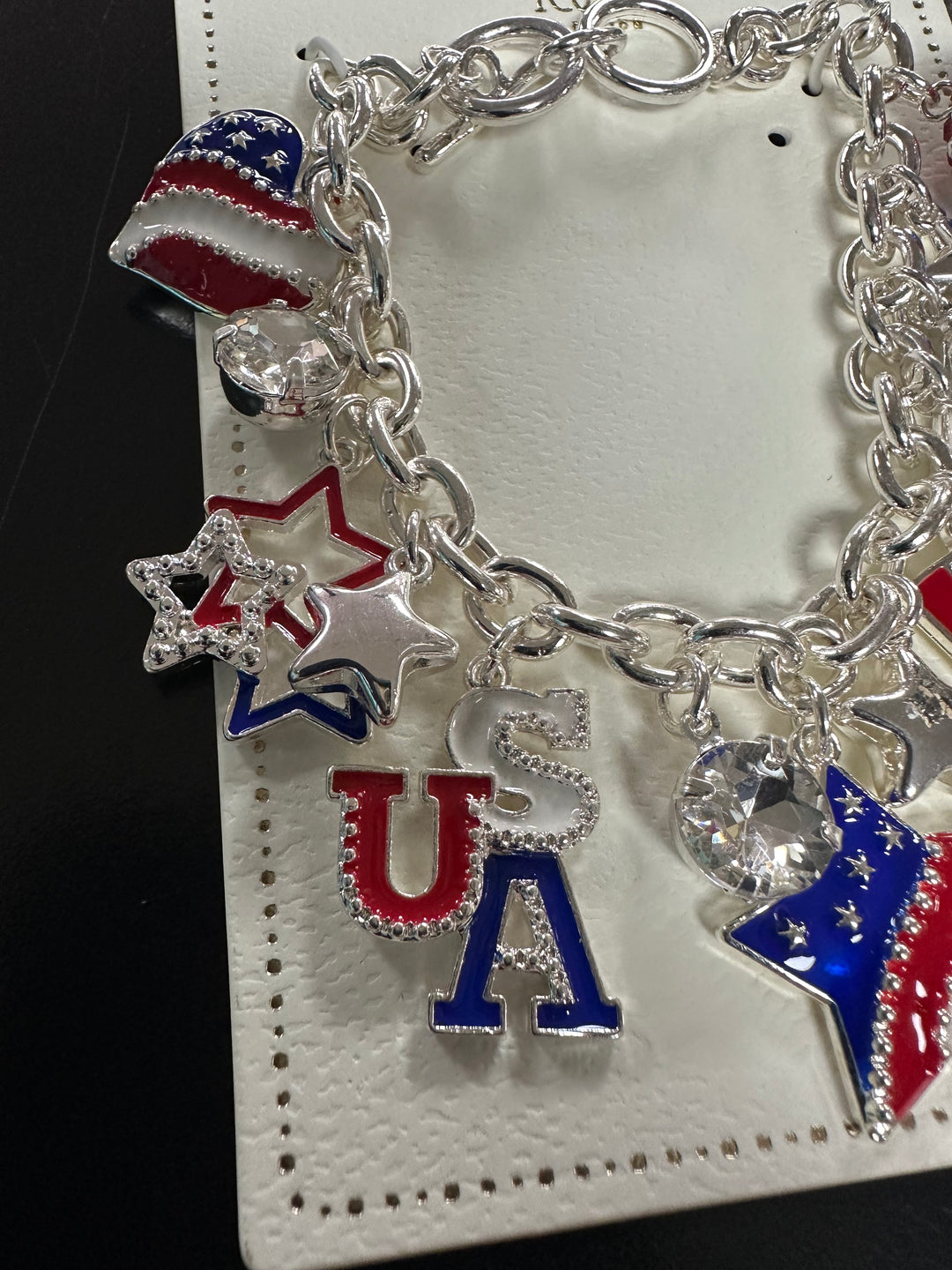 Patriotic Charm Bracelet