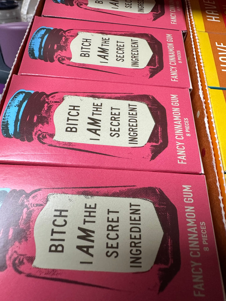 Snarky Blue Q Gum