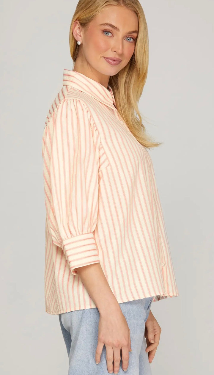Charlotte’s Striped Blouse